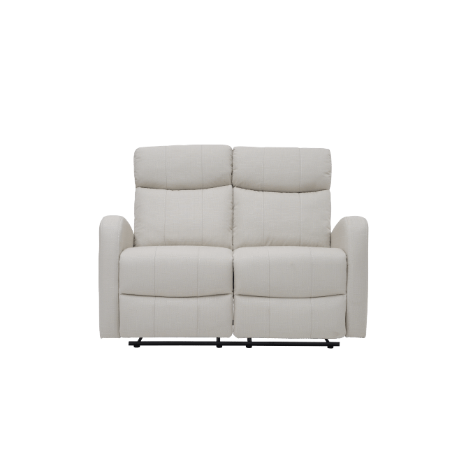 Leather recliner deals 2 seater sofa